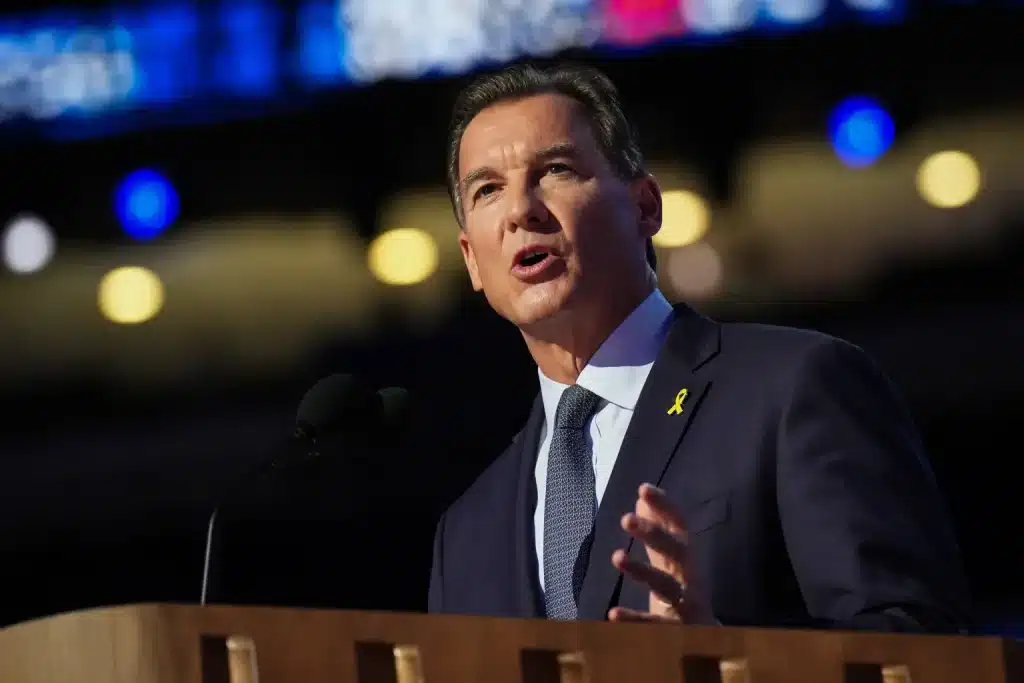 The Nassau County PBA has endorsed Democratic Rep. Tom Suozzi in his re-election bid. Photo by Andrew Harnik/Getty Images