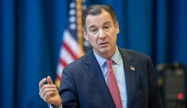 Democratic Rep. Tom Suozzi is running for reelection to the 3rd Congressional District. Credit: Howard Schnapp